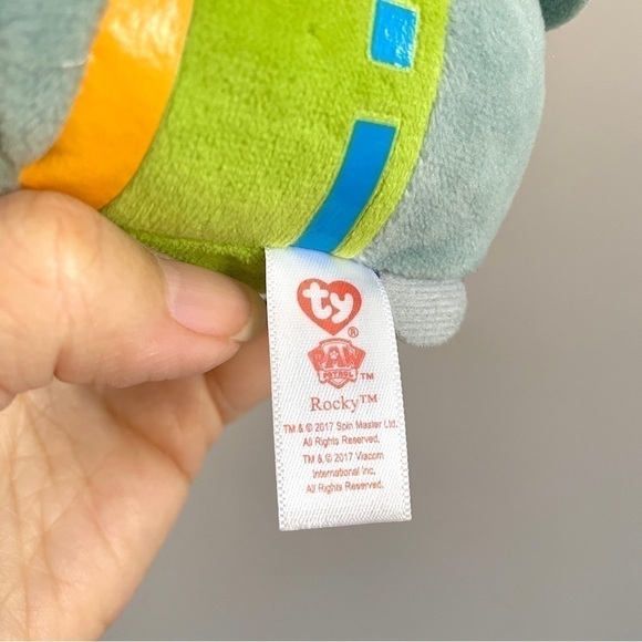 PAW Patrol Ty Beanie Boos / Teeny Tys Chase, Rocky, & Skye - Lot of 4 - Picture 8 of 12